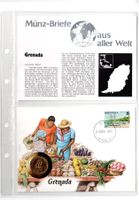 Grenada_1985_Münzbrief mit Beschreibung