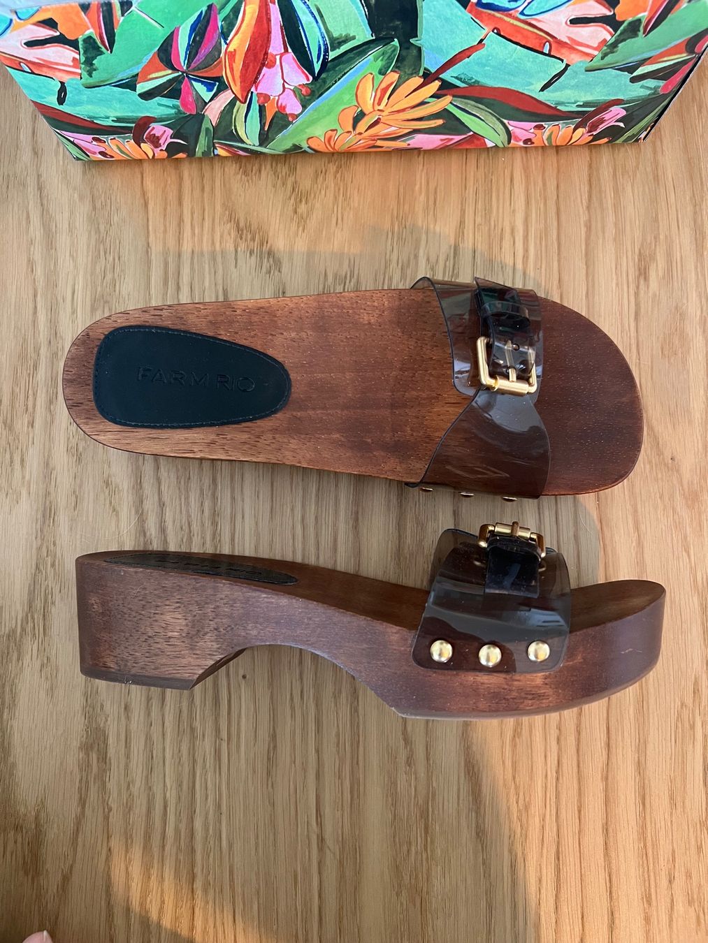 Farm Rio Scarpe da donna: Farm Rio Summer Jelly Clogs – Nuovo e nell'imballaggio originale da Zürich venduto da selling_stuffset