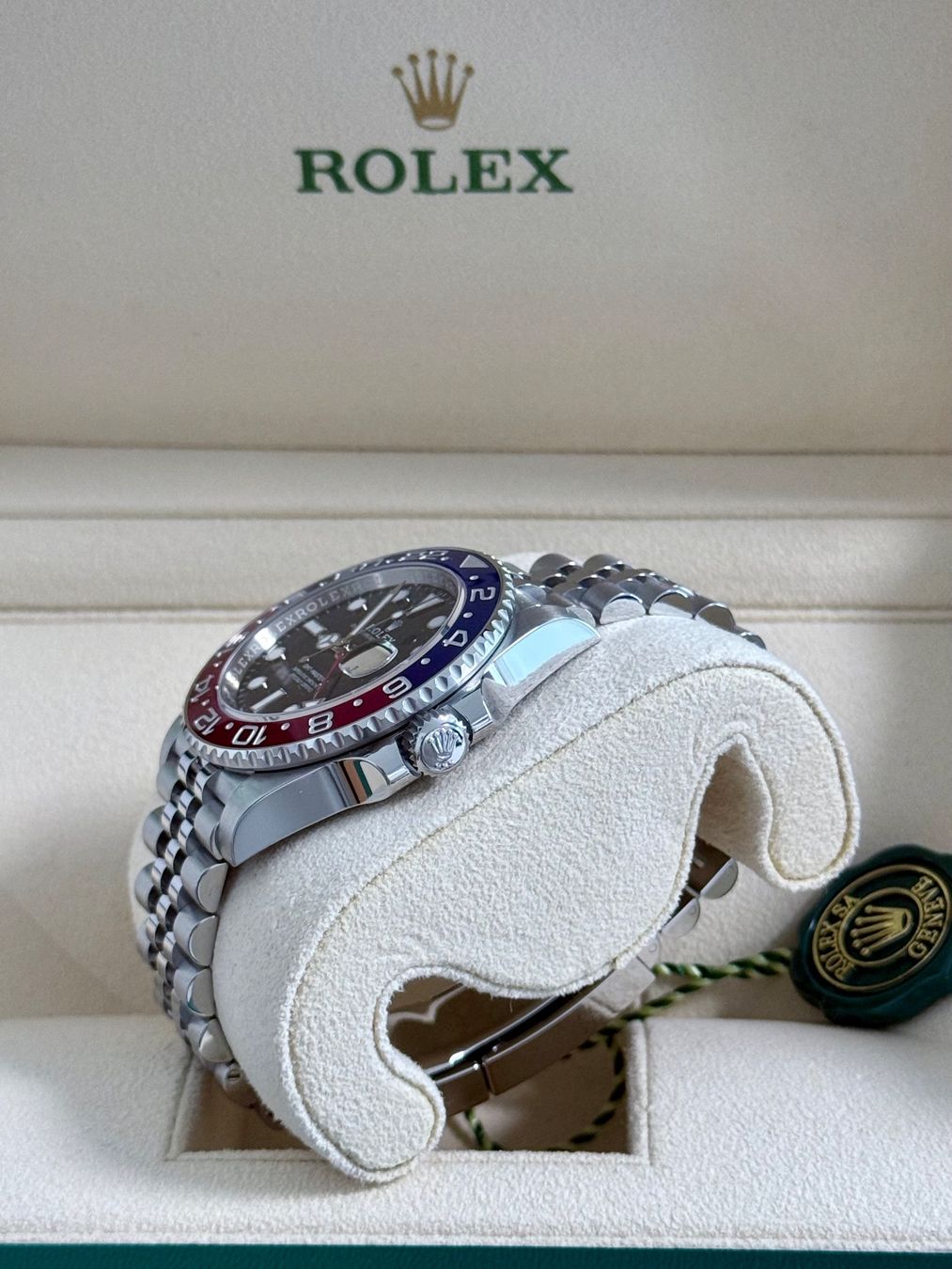 Rolex Uhren: Rolex GMT Master Pepsi 2020 New – Neu und originalverpackt aus Bülach von Buli.watches 3