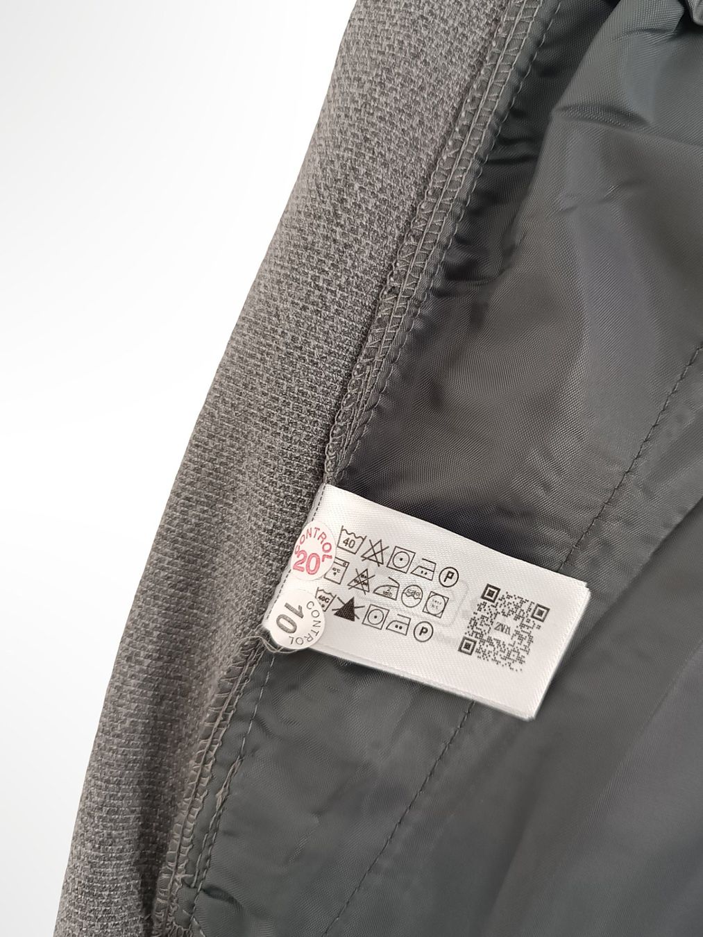 Zara Pantaloni: ZARA Stoffhose grau meliert Gr. M – Usato da Suhr venduto da Restwert_Suhr 8