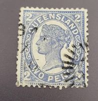 Australische Staaten - Queensland alte briefmarke