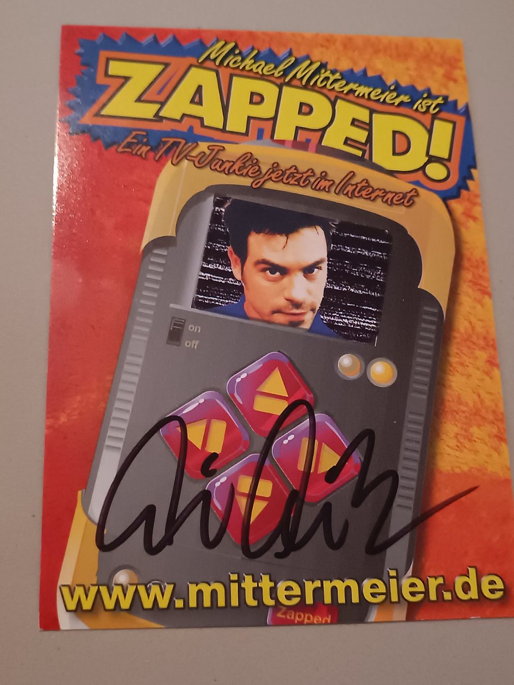Autografi: Michael Mittermeier - handsigniert – Usato da Menziken venduto da Artographs