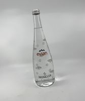 Evian X Moncler 0.75 L Limited Edition Glasflasche Neu