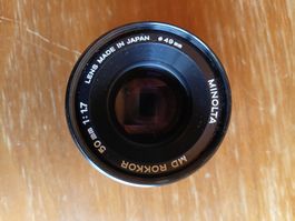 Minolta MD Rokkor 50mm