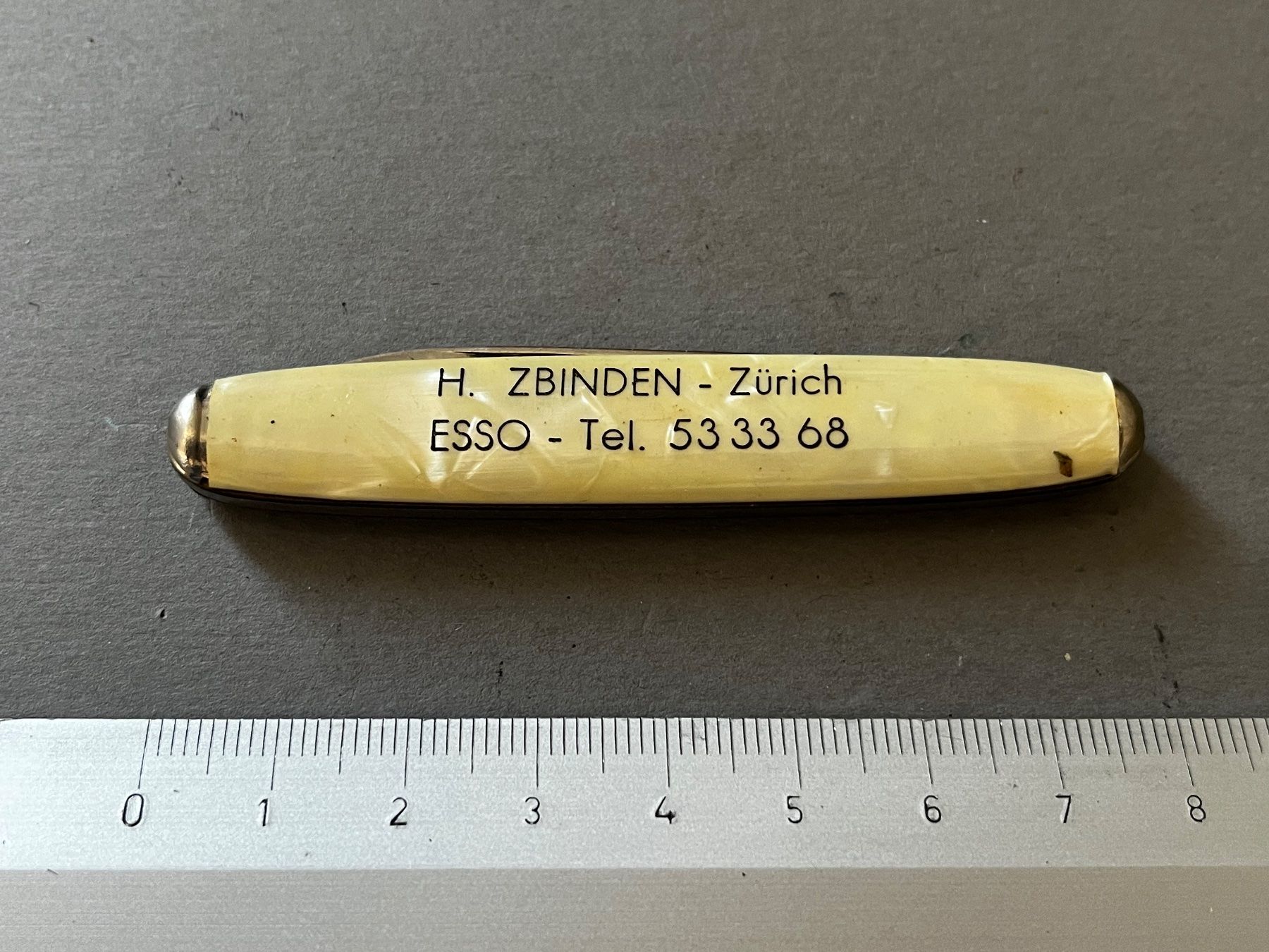 Couteaux de poche: Altes Sackmesser Richartz/Solingen 77 mm - ESSO – D'occasion à Zürich par FV.vintage 6