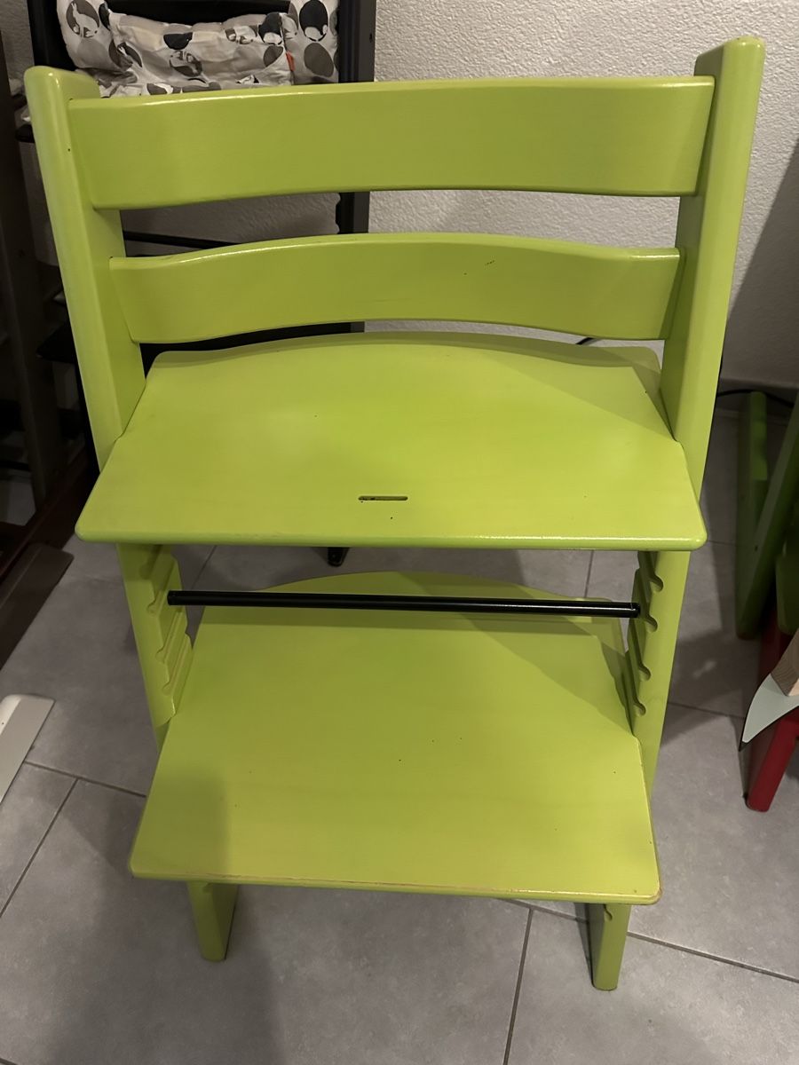 Chaises hautes: stokke triptrap – D'occasion à Landquart par lumima