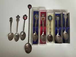 9 Schweizer Souvenirlöffel > Rolex Bucherer Löffel (Lugano)