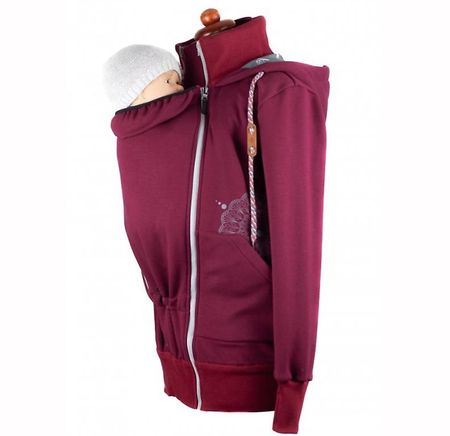Trage-Sweatjacke Angel Wings Gr. S