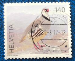 Nr. 1306 STEINHUHN GESTEMPELT  2009  ARBON