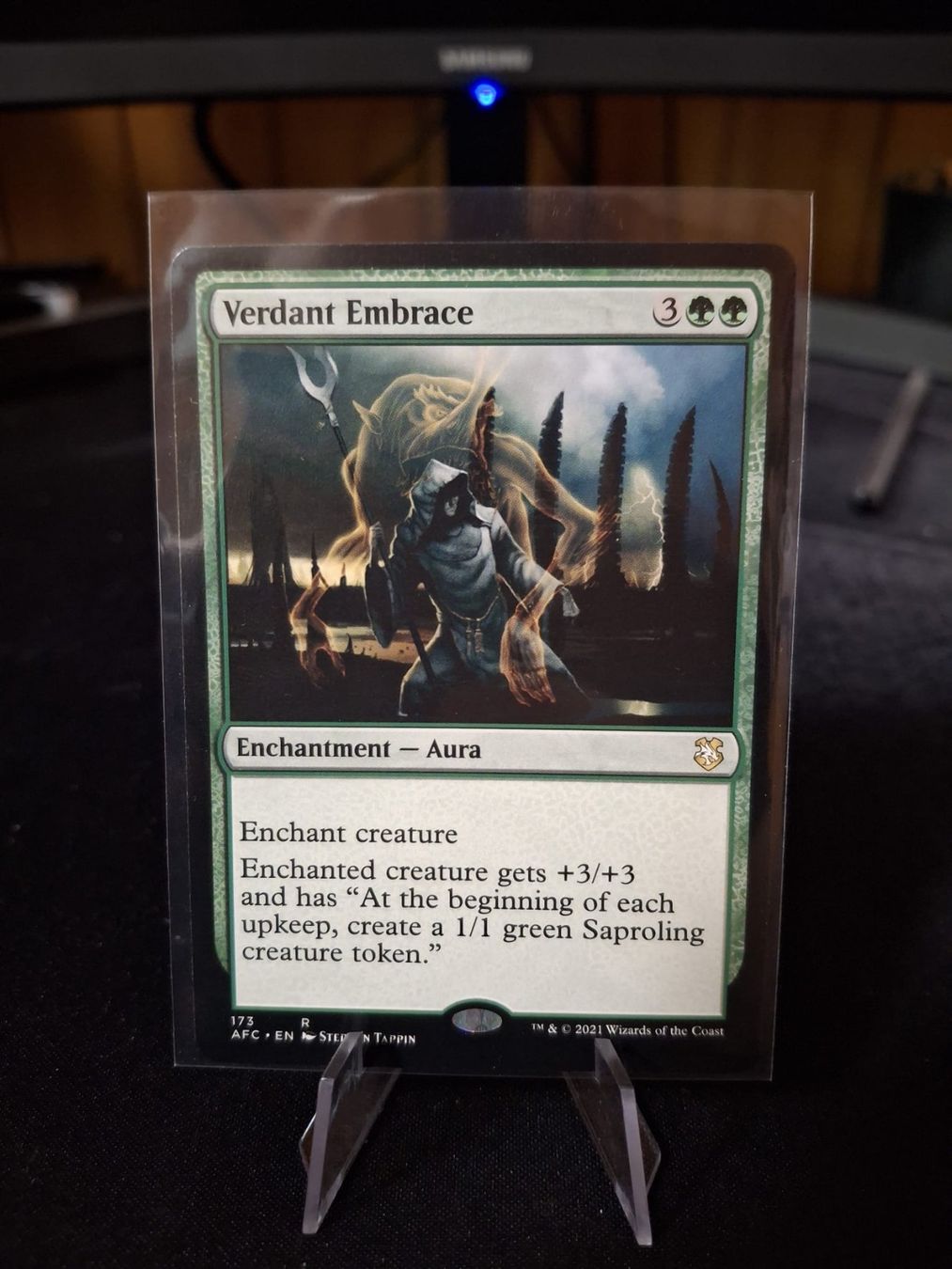 Magic The Gathering Sammelbilder & Trading cards: MTG - Verdant Embrace - Commander: Adventures - EN – Neu (gemäss Beschreibung) aus Trub von PM94