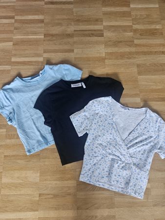 3er Shirt Set eng anliegend