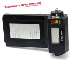 SINAR Zoom - Kassette 4,5 x 6 bis 6 x 12cm, Masken, Anleitun