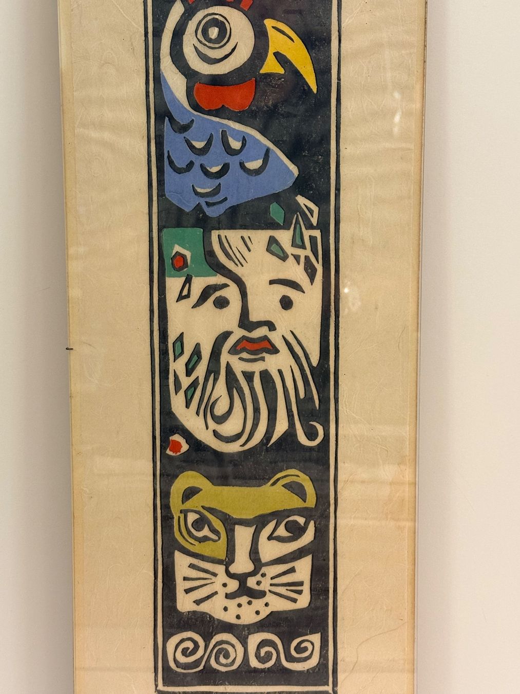 Foto & Immagini: Original Wandbild von Kurt Volk, Mischtechnik – Usato da Solothurn venduto da NUVICO 3