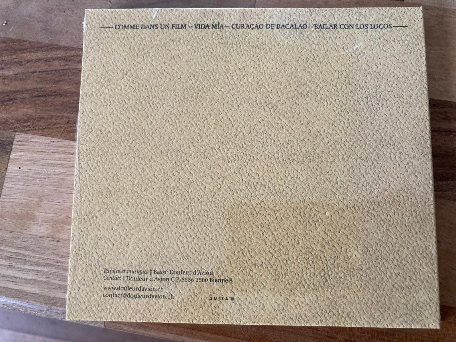 CD: DOULEUR D'AVION  "Comme dans un film" – Nuovo e nell'imballaggio originale da Biel/Bienne venduto da tal3 1