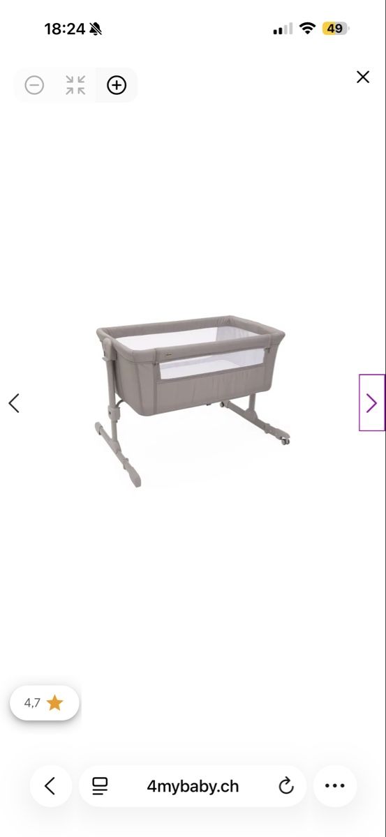 Chicco Sdraiette & Sdraiette a dondolo: Beistellbett Chicco – Usato da Langenthal venduto da ruf_tgw2