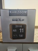 Karlsson Mini Flip – Design Kalenderuhr / Flip Clock