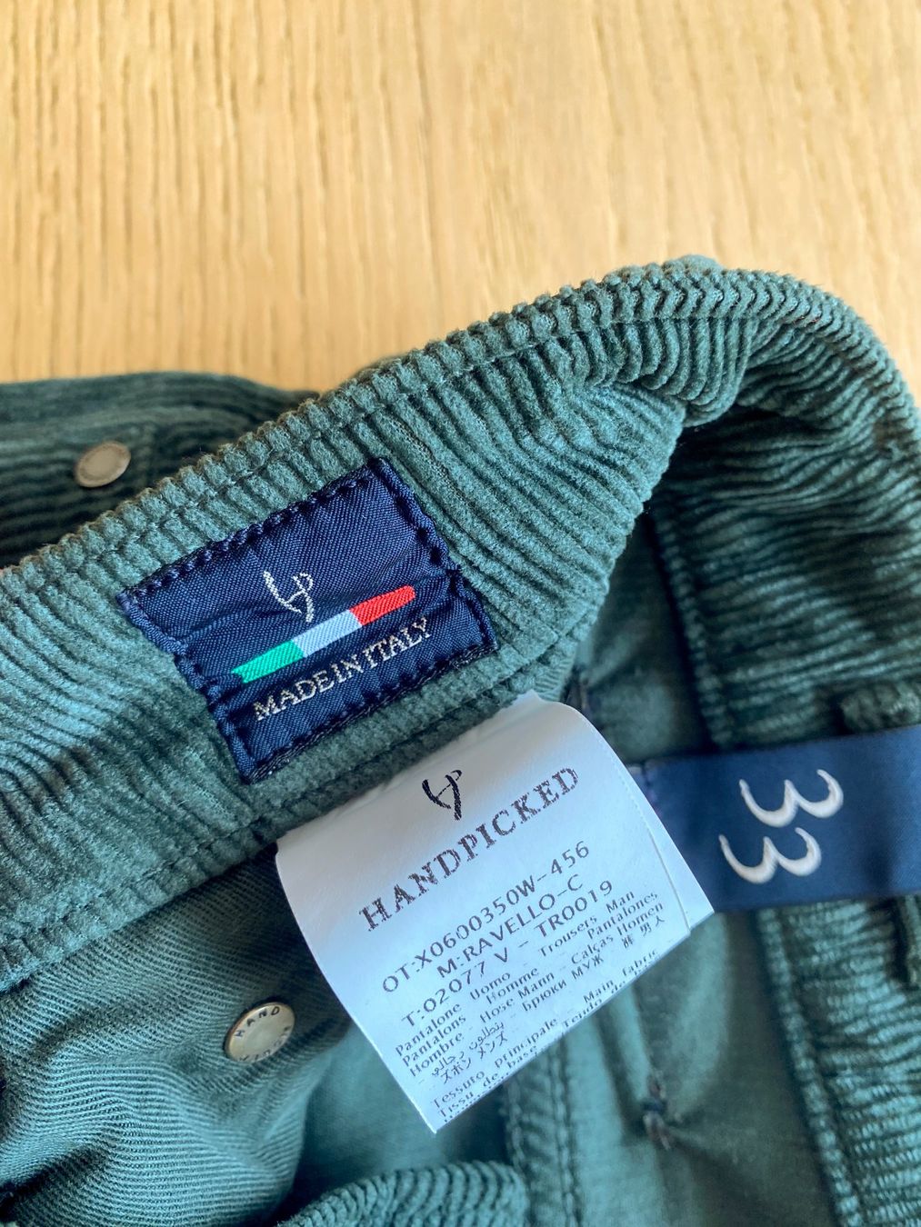 Pantaloni: Hanpicked Pantalon, taille 33 – Nuovo (secondo la descrizione) da Grandvaux venduto da RGKeller 2