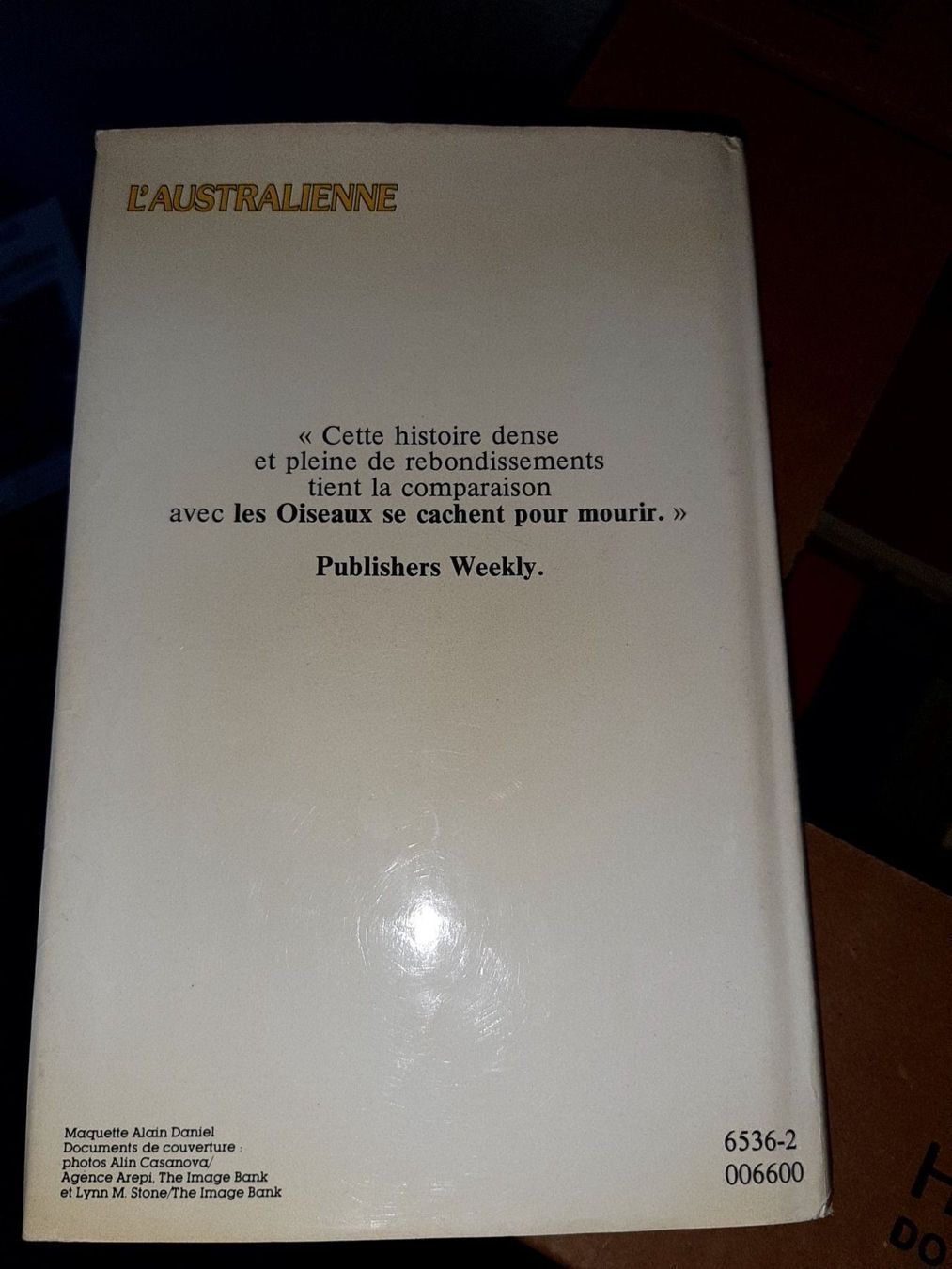 Libri: l'australienne nancy cato – Usato da Le locle venduto da juliensaran 2