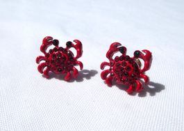 Ohrstecker, kleine Krebse, 🦀 Modeschmuck / NEU