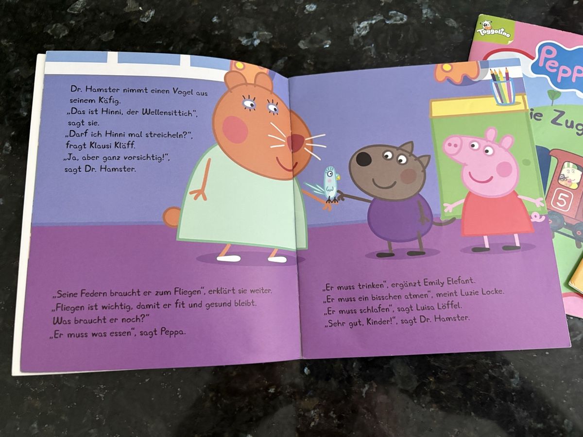 Livres: 4 Peppa Pig Kinderbücher Set  – D'occasion à Buchrain par Sisi83 1