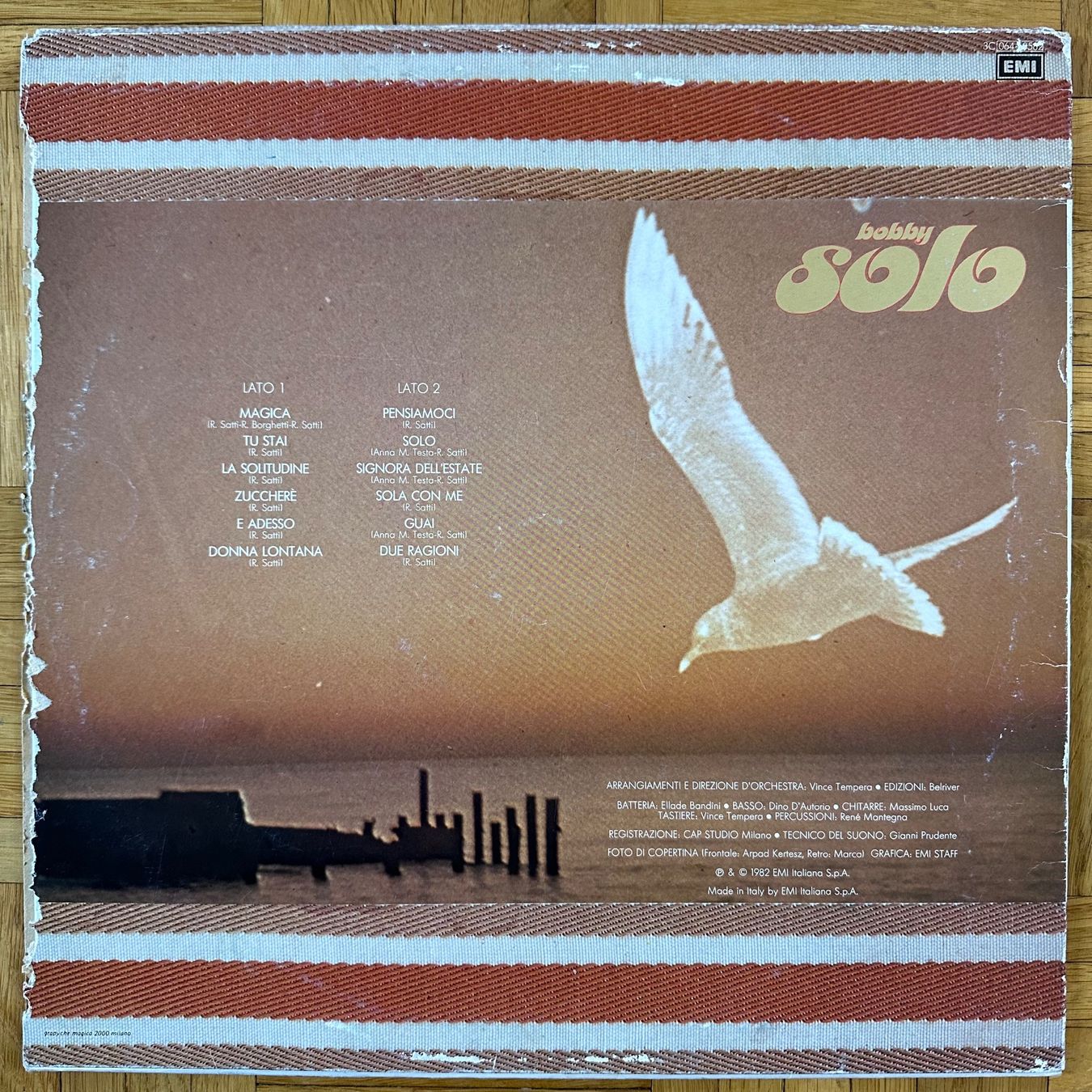 Dischi in vinile: LP - Bobby Solo – Solo – Usato da Breganzona venduto da Onairda75 1
