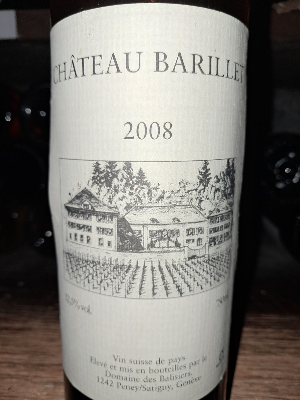 Vino: Chateau barillet blanc 2008 – Nuovo e nell'imballaggio originale da Le locle venduto da juliensaran 1