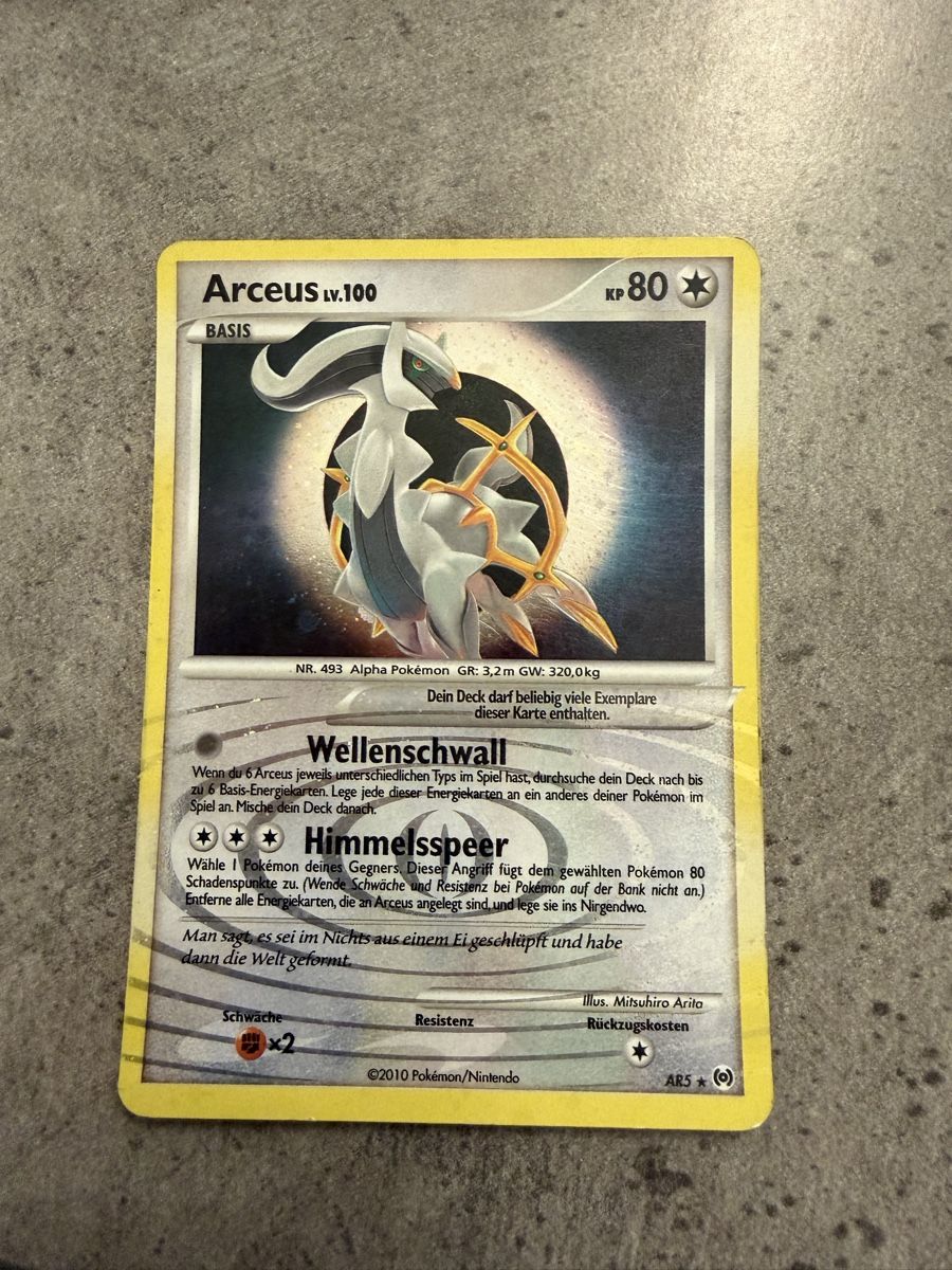 Cartoline: Arceus Karten Kollektion – Nuovo (secondo la descrizione) da Lengnau AG venduto da Liirim 8