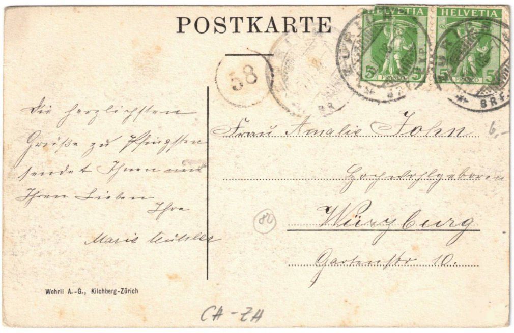Cartoline postali: Zürich - Standseilbahn Dolder – Usato da Binningen venduto da Mountainrider 1