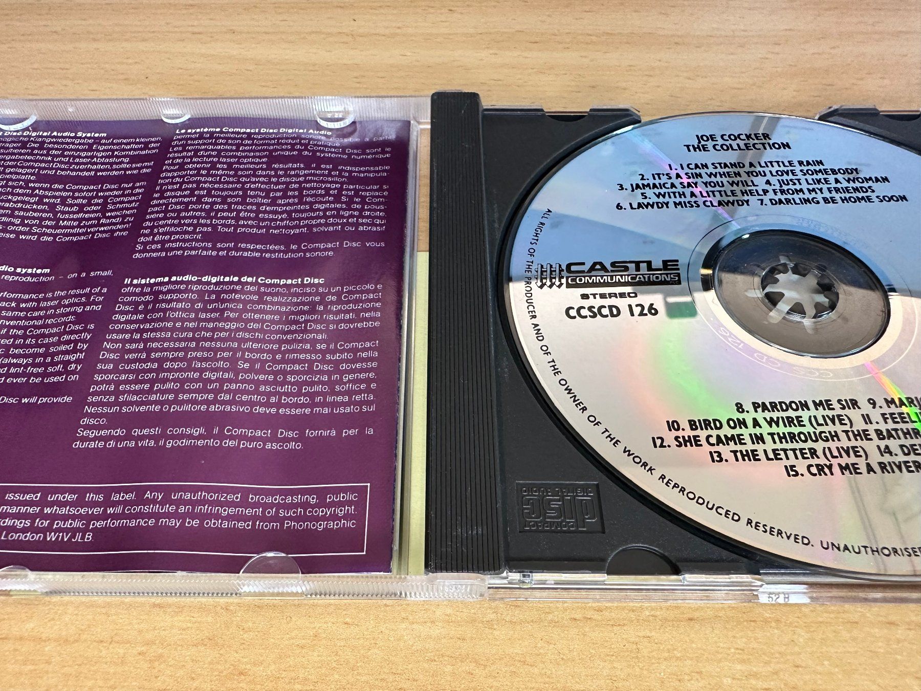 CDs: Joe Cocker – The Collection – Gebraucht aus Rikon im Tösstal von Alpenmutz 2