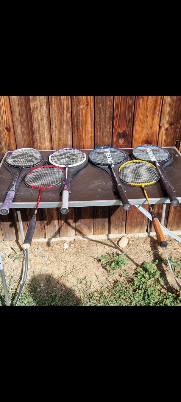 Racchette: Badminton Schläger 6 Stück – Usato da Niederlenz venduto da DaveDasWahnsinn 1