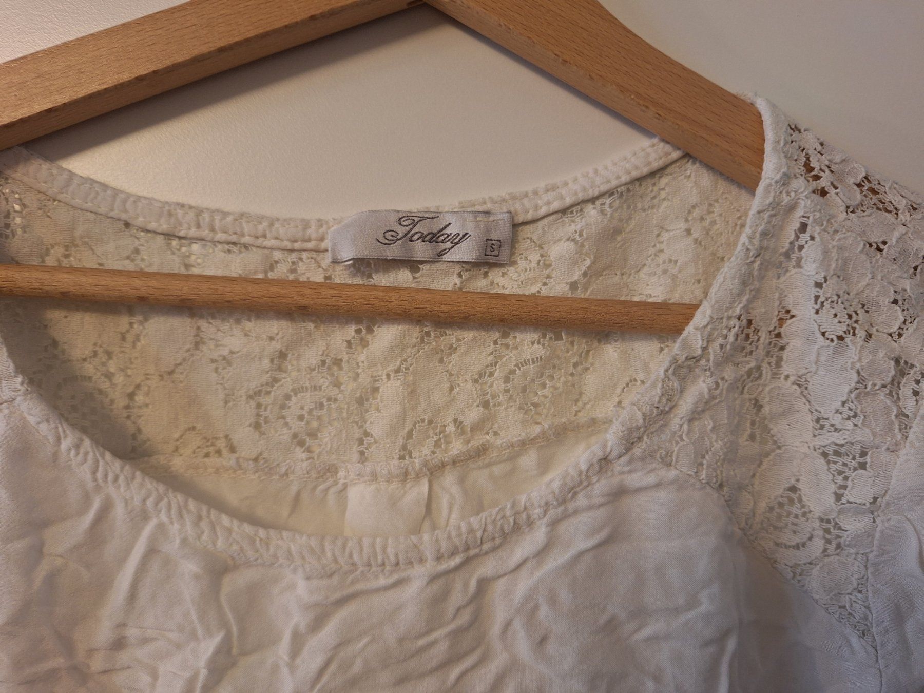 Camicette: Bluse, Spitze, weiss, Grösse S, Sommerlook, neuwertig – Usato da Winterthur venduto da mel_65g9 1