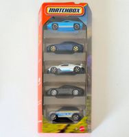 Matchbox 5 Pack Lotus, BMW M2, Bugatti, Porsche 911, Mini