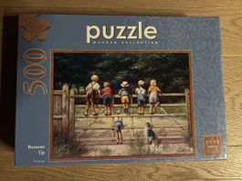 Puzzle aus Holz, 500 Teile