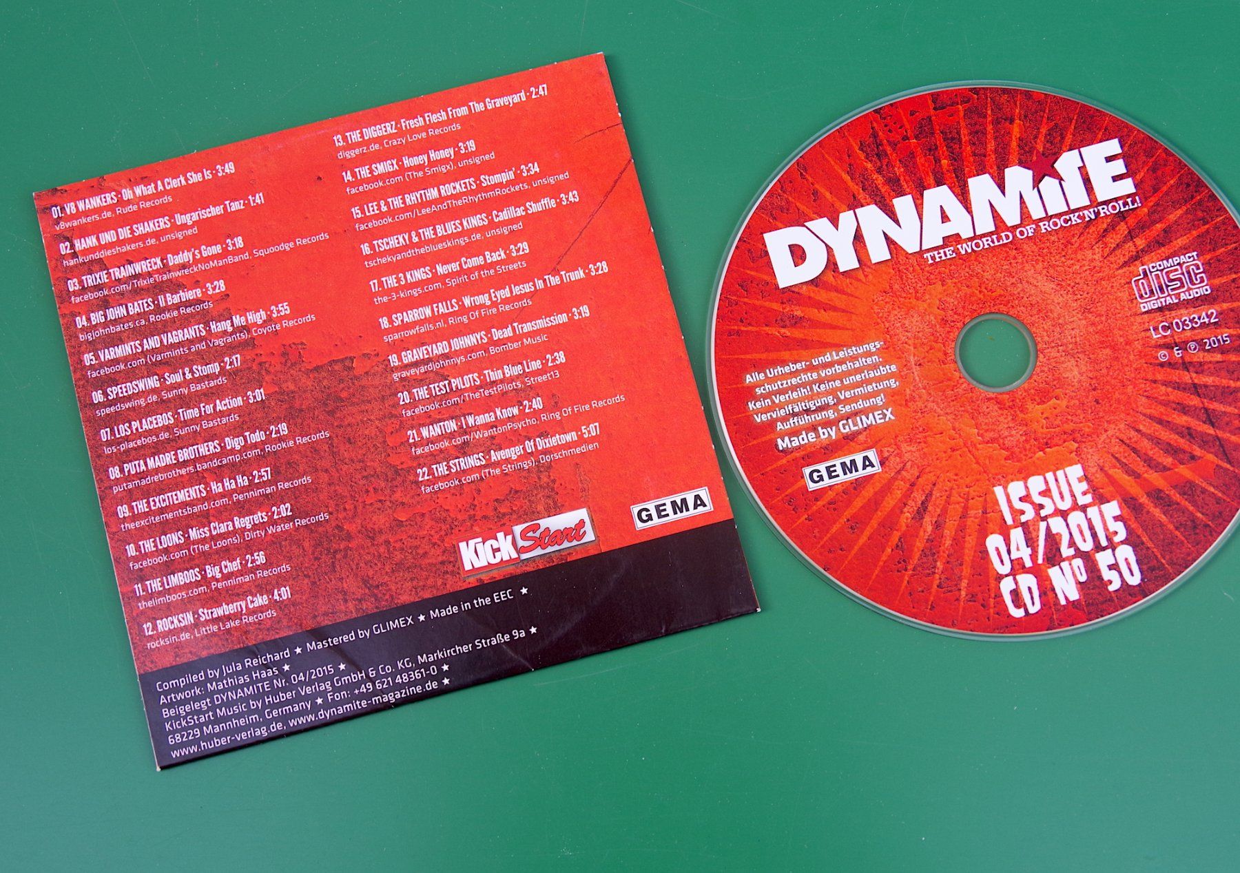 CD: CD – Rock'n'Roll Dynamite! 04/2015 – Nuovo (secondo la descrizione) da Frauenfeld venduto da Danielpwiedmer 1