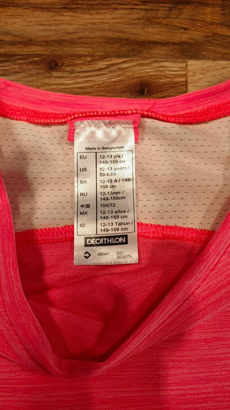 Camicette, T-shirt & Top: Decathlon Sportshirt 149/159 – Usato da Villmergen venduto da toptip1970 3