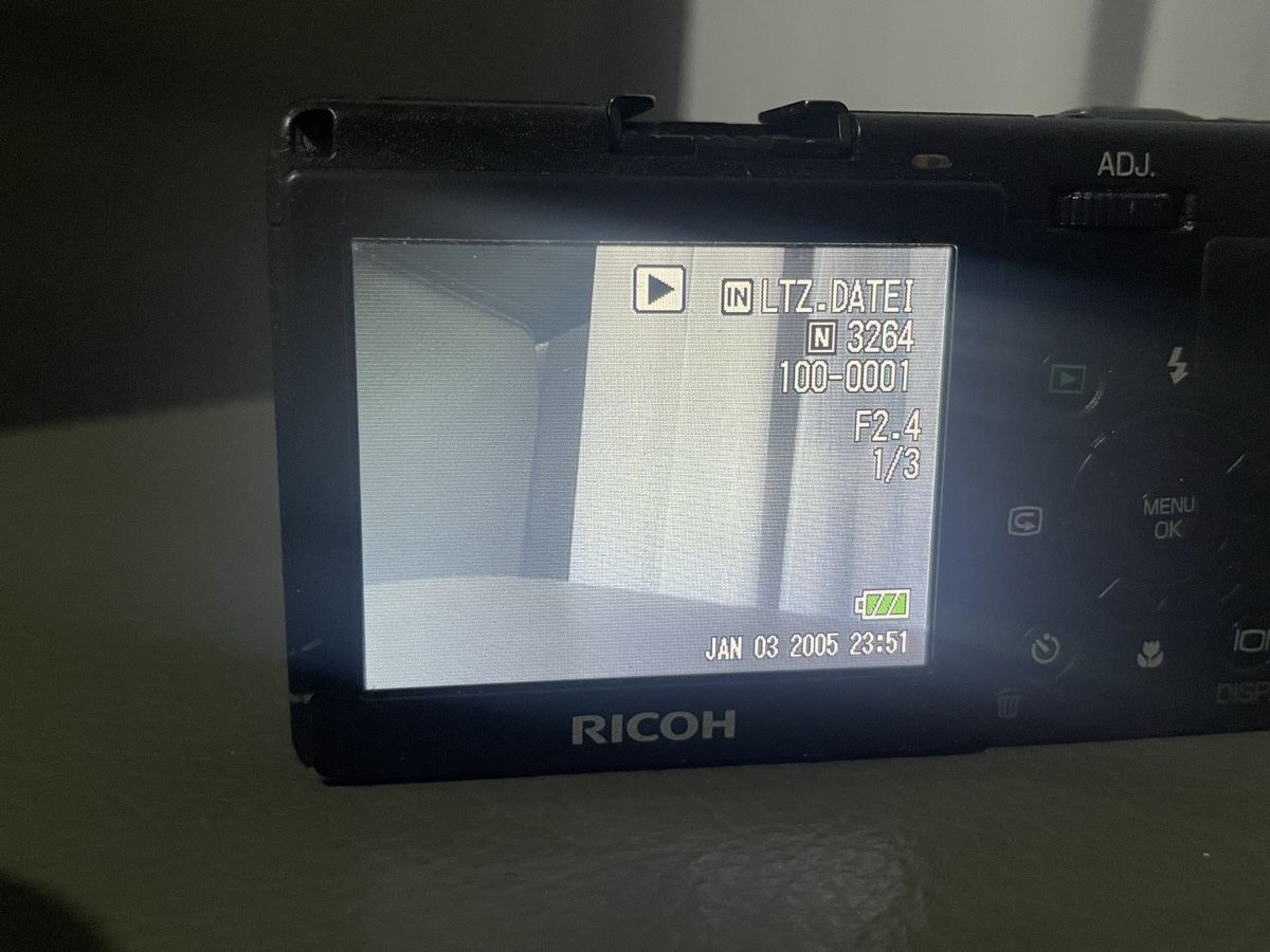 Ricoh Fotocamera: Ricoh GR Digital Kamera  – Usato da Zürich venduto da semi16 5
