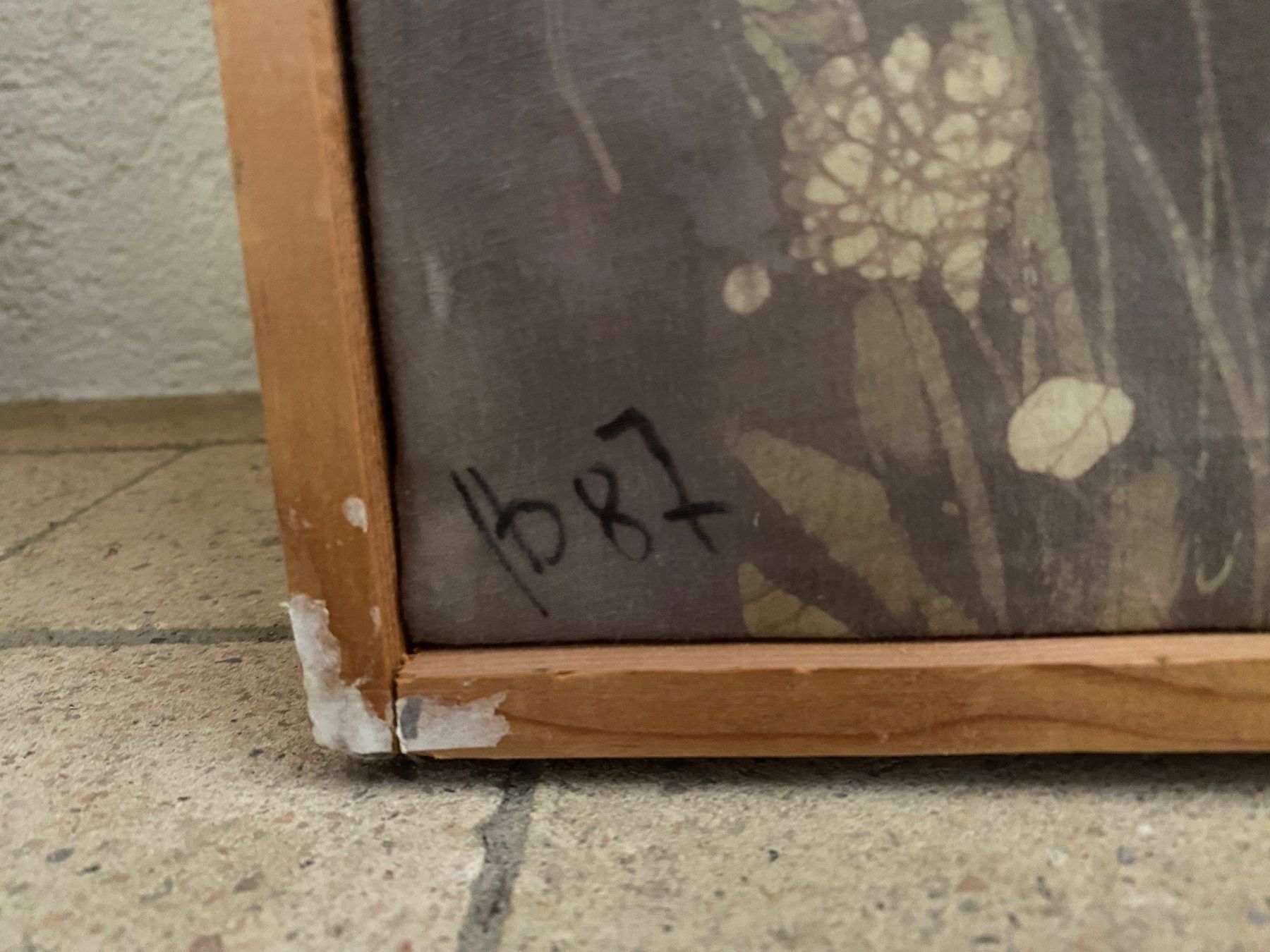 Foto & Immagini: Wandbild Baumlandschaften Batik – Usato da Muri b. Bern venduto da Chrigubern 2
