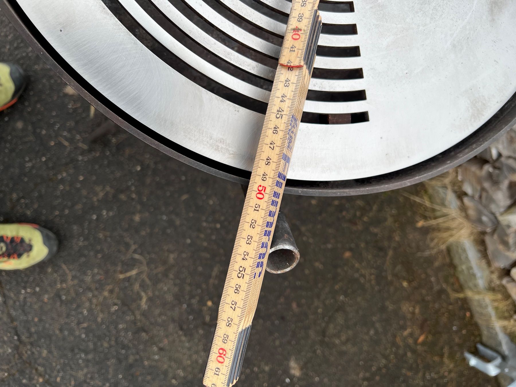 Griglie: Grill mit CNS Scheibe – Usato da Homberg venduto da beta66 2