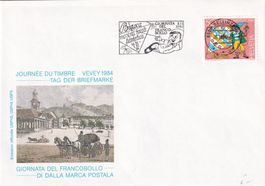 Tag der Briefmarke 1984 Vevey 30.11.-2.12.1984
