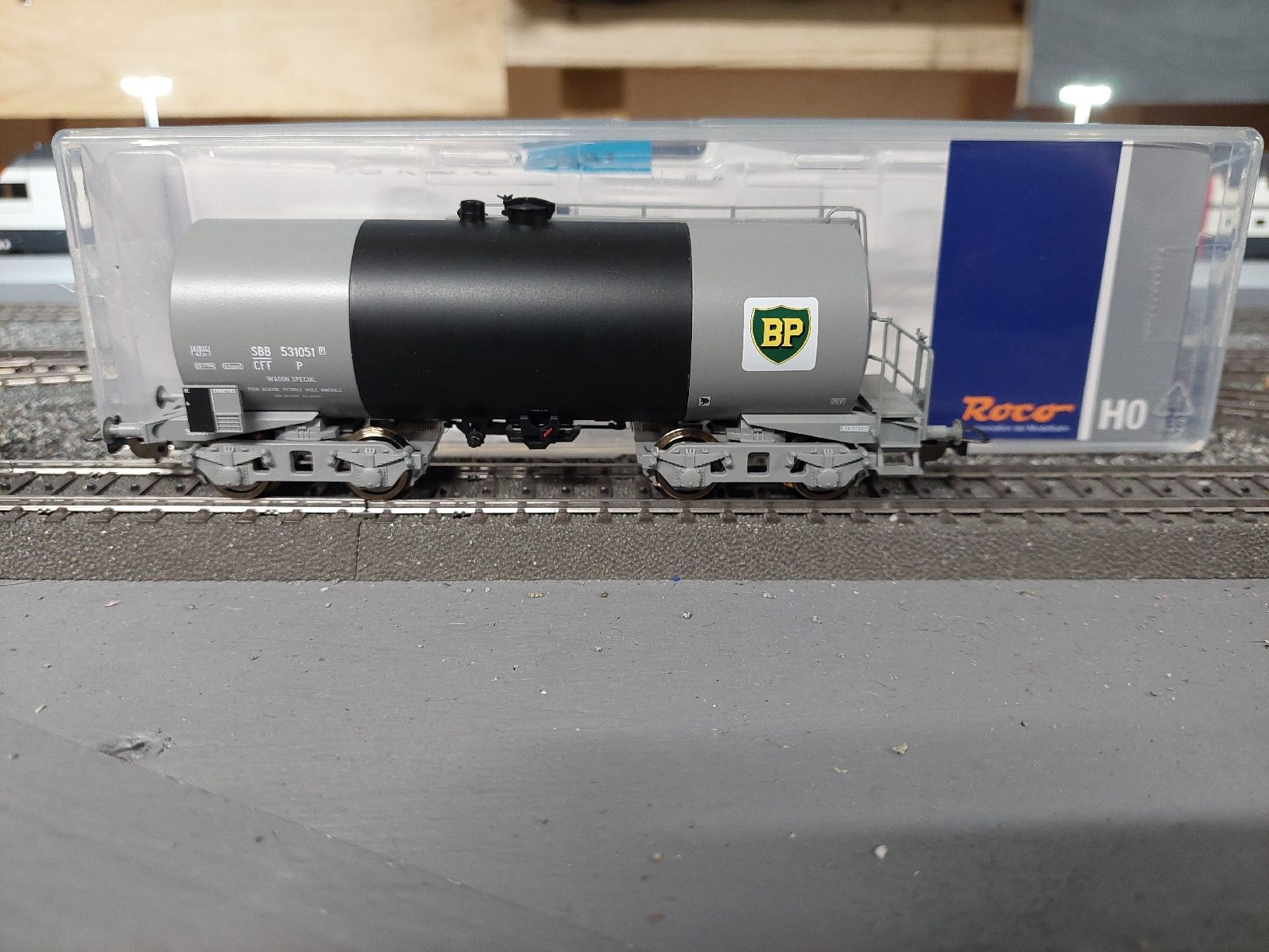 Roco Modellini di ferrovie: wagon citerne guterwagen h0 Roco DC – Usato da Broc venduto da BoBo11108SE