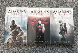 Assassin's Creed Bucher Oliver Bowden 3 Stueck guter Zustand