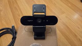 Logitech BRIO 4K Ultra HD Webcam HDR + USB-C Kabel + OVP