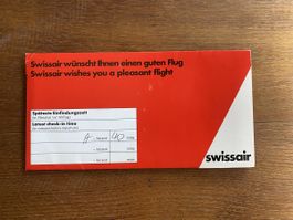 Swissair Ticket
