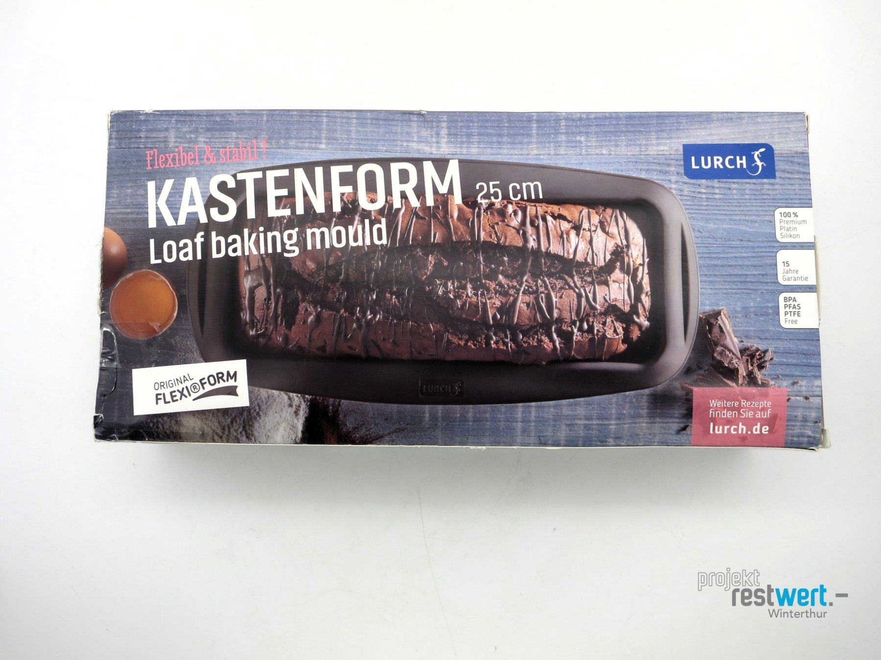 Moules à gâteaux: LURCH Flexiform Backform Kasten, Silikon, 25cm – Neuf (Voir description) à Winterthur par Restwert_Winterthur 6