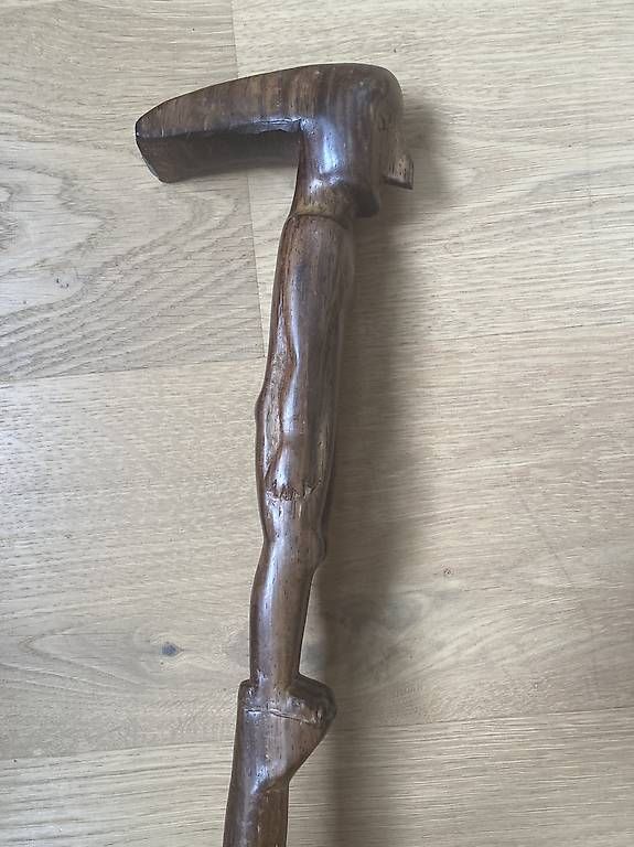 Figuren: Wanderstock Handarbeit Einzelexemplar Panama – Gebraucht aus Bolligen von abara1 1