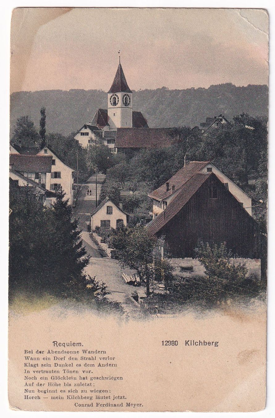 Cartoline postali: Kilchberg N°12980 – Difettoso da Cormoret venduto da Pascalll2001