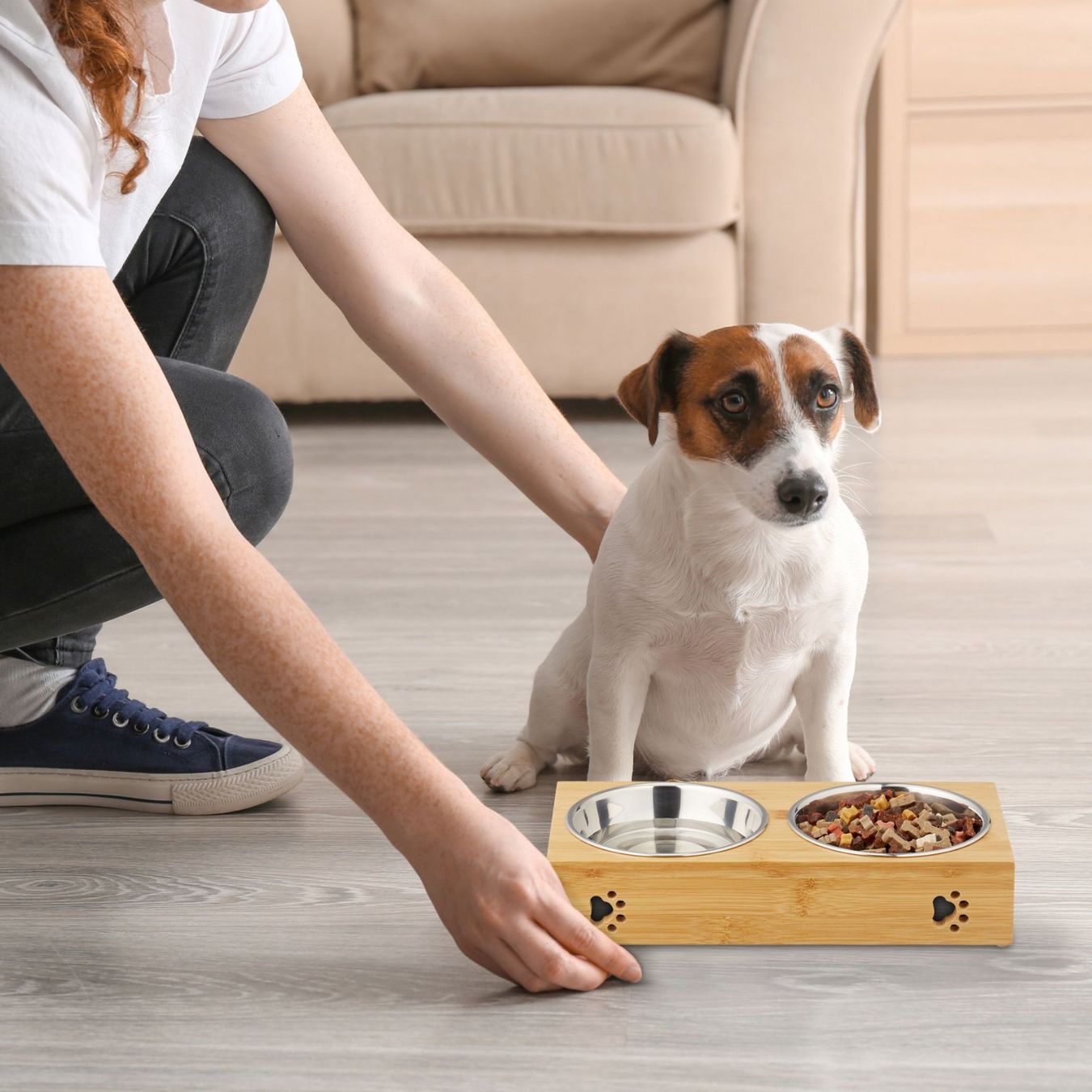 Ciotole: Doppelte Futterbar für Hunde – Nuovo e nell'imballaggio originale da Gerlafingen venduto da Tsuru 1
