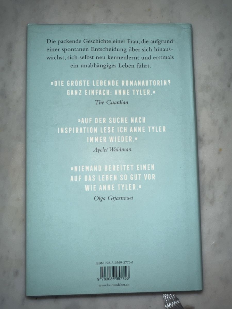 Bücher: Anne Tyler: Laune der Zeit Roman  – Gebraucht aus Bern von schnupka 1