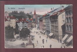 ST. GALLEN - Marktgasse - 1906