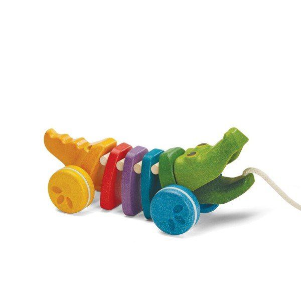 Plantoys Giocattoli: Plan Toys - Regenbogen Krokodil – Usato da Allenwinden venduto da Obalu